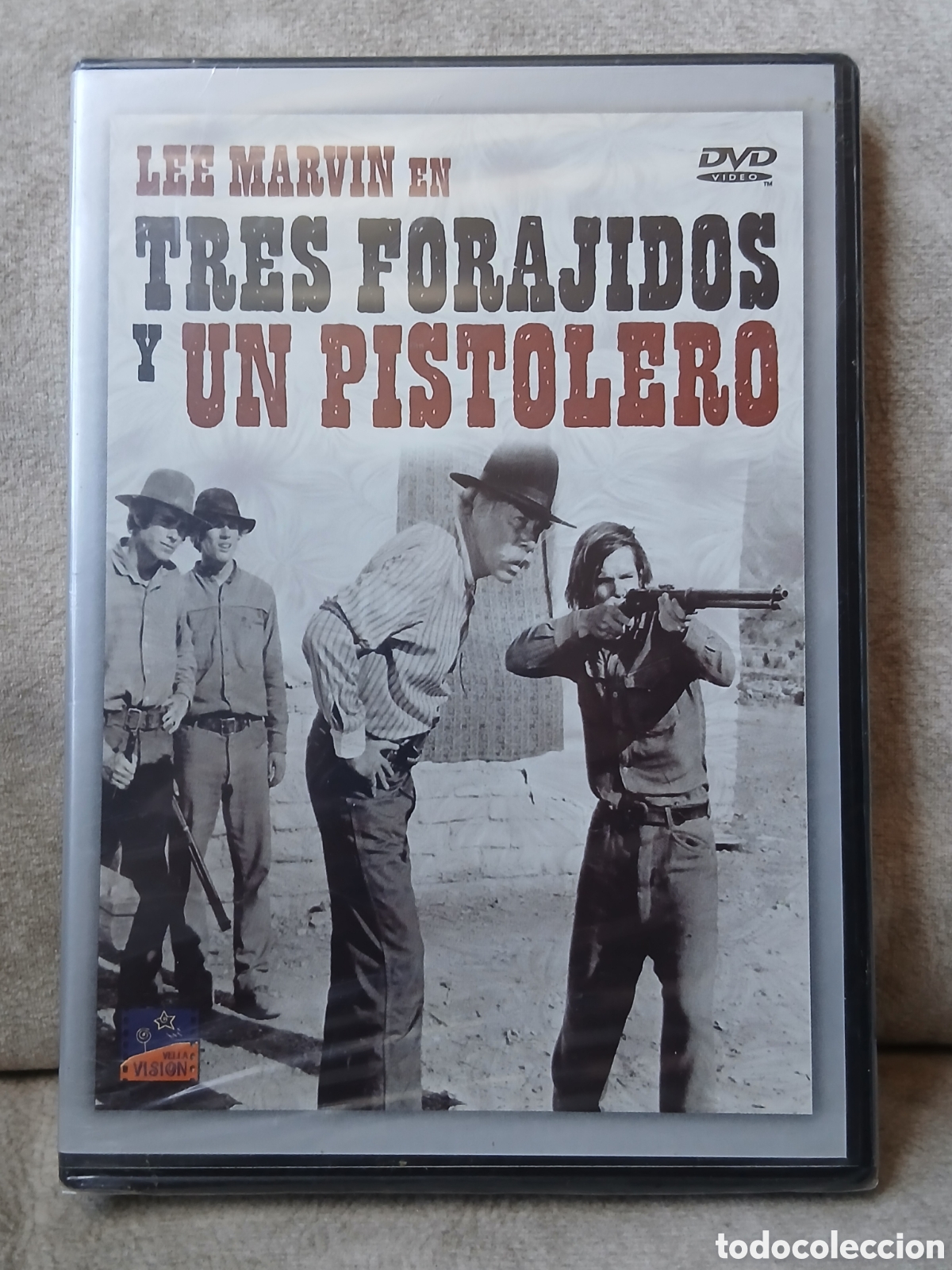 Cine: Dvd Tres Forajidos y un Pistolero (Precintado) Lee Marvin