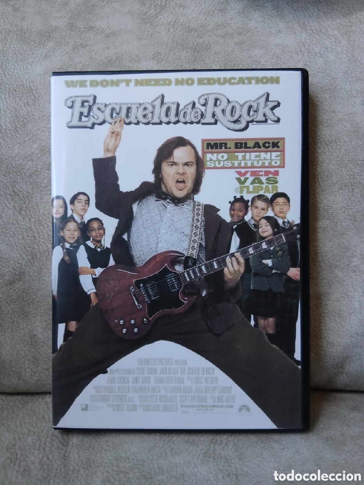 Cine: Dvd Escuela de Rock -Jack Black-