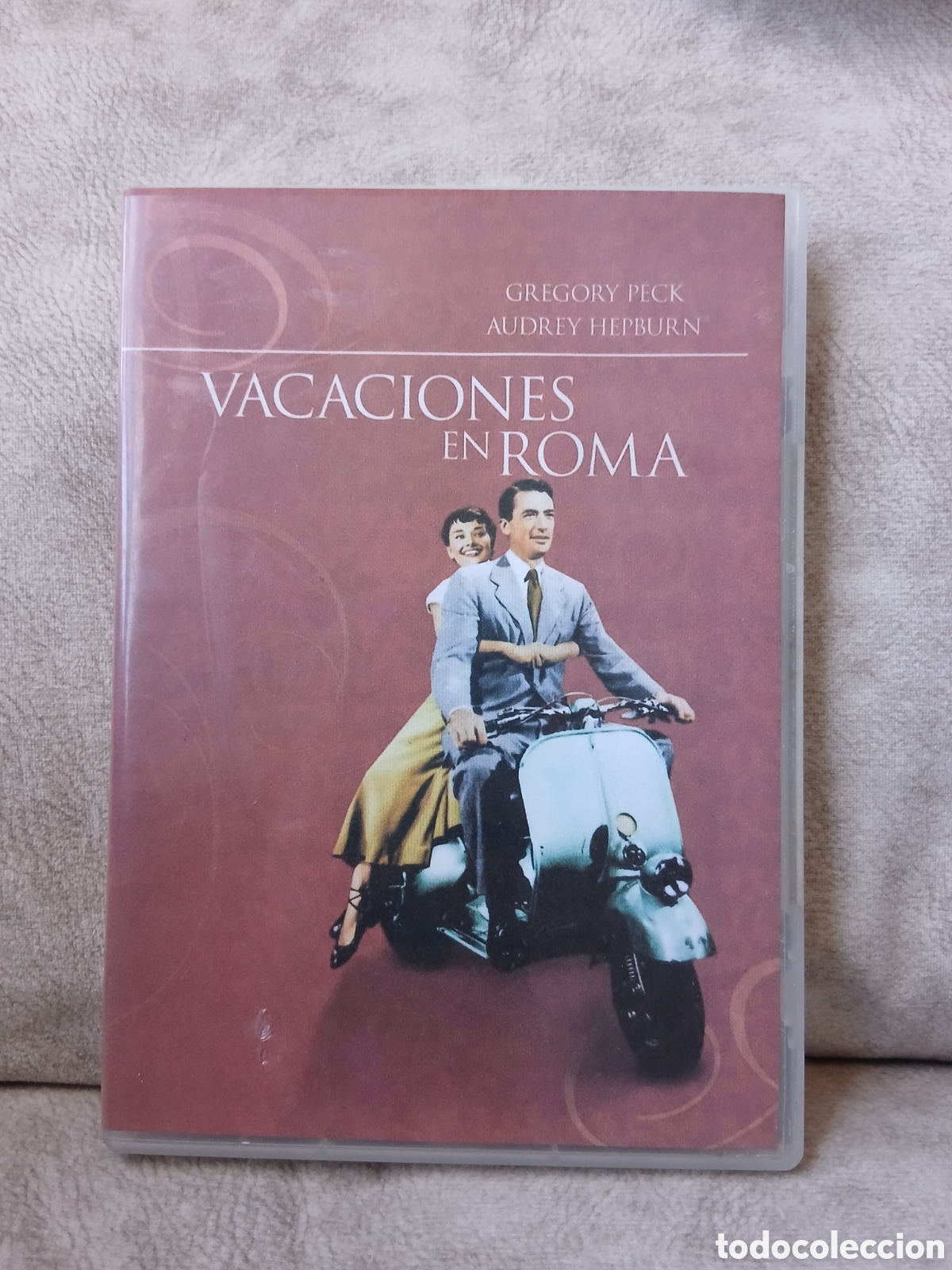 Cine: Dvd Vacaciones en Roma -Audrey Hepburn-