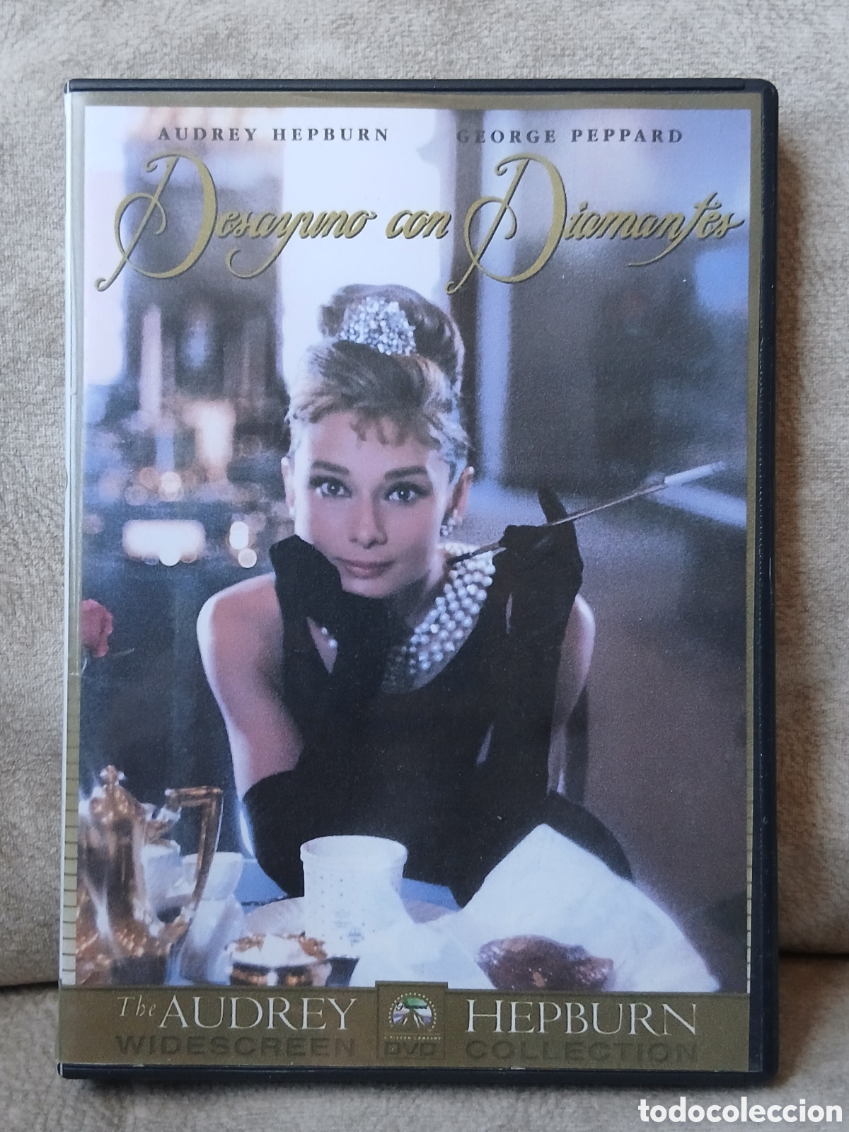 Cine: Dvd Desayuno con Diamantes -Audrey Hepbur-
