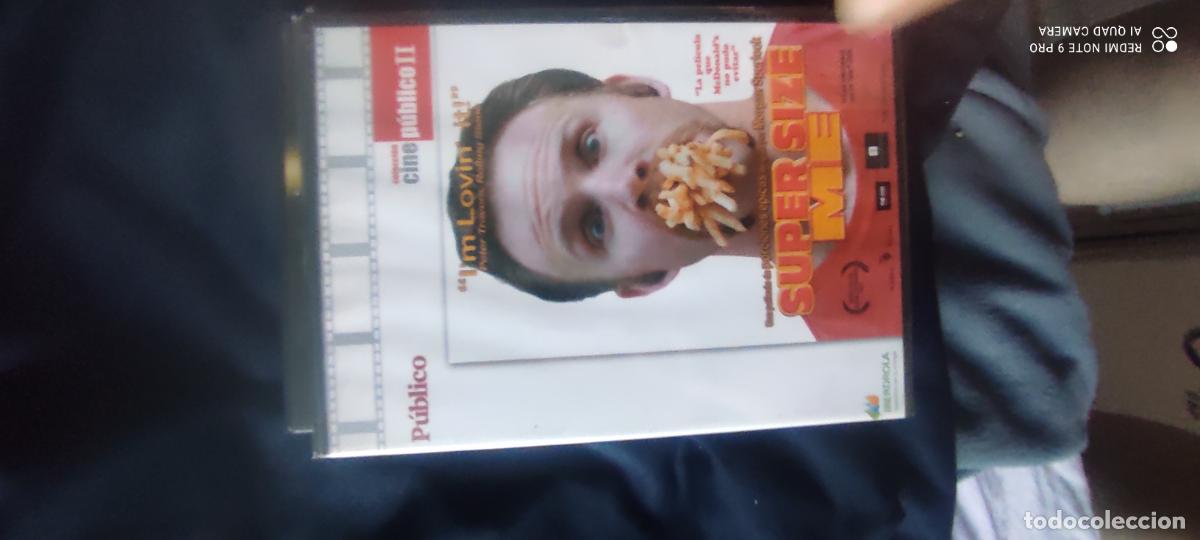 Cine: Super Size me, dvd....