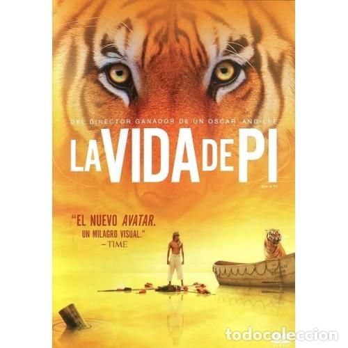 Cine: La vida de Pi (DVD) Director: Ang Lee Actores: Suraj Sharma, Irrfan Khan