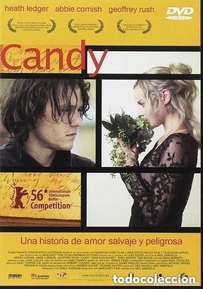Cine: DVD - Candy. Una historia de amor salvaje y peligrosa - HEATH LEDGER - ABBIE CORNISH - GEOFFREY RUSH