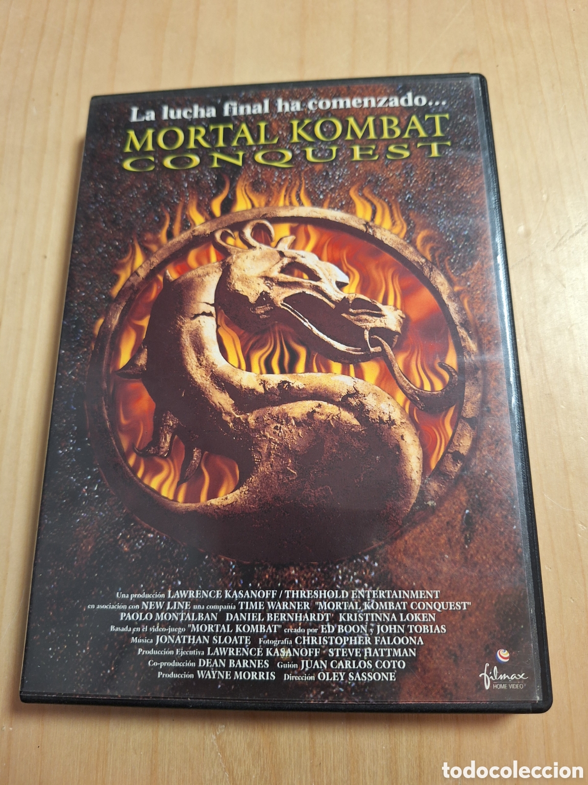 Cine: A46 mortal kombat conquest DVD SEGUNDAMANO