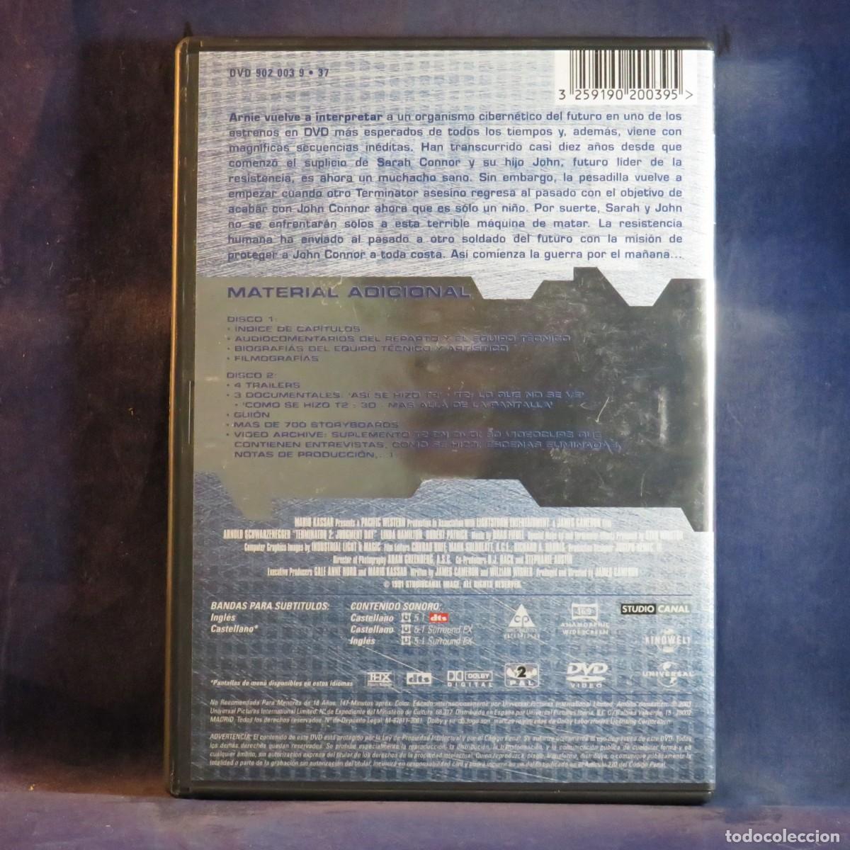 Cine: TERMINATOR 2, EL JUICIO FINAL - DVD - Foto 2