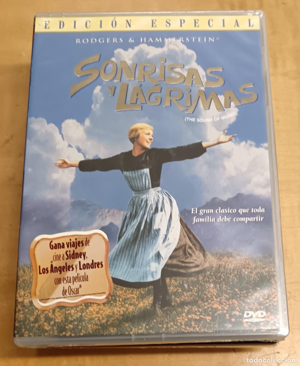 Cine: DVD EDICI&Oacute;N ESPECIAL SONRISAS Y L&Aacute;GRIMAS JULIE ANDREWS CHRISTOPHER PLUMMER PRECINTADA