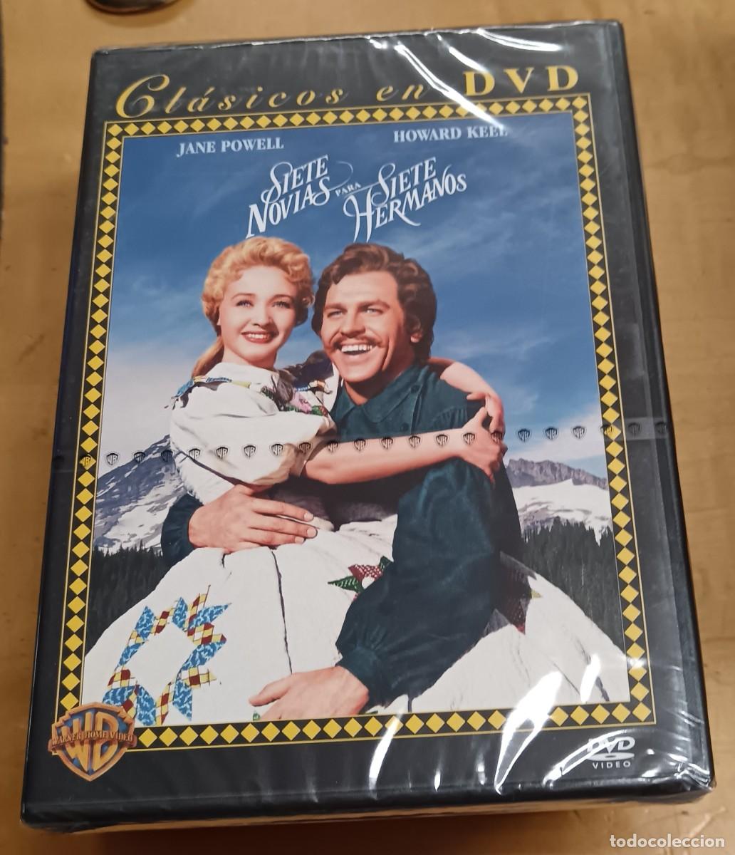 Cine: DVD SIETE NOVIAS PARA SIETE HERMANOS JANE POWELL HOWARD KEEL WARNER BROS SIN DESPRECINTAR
