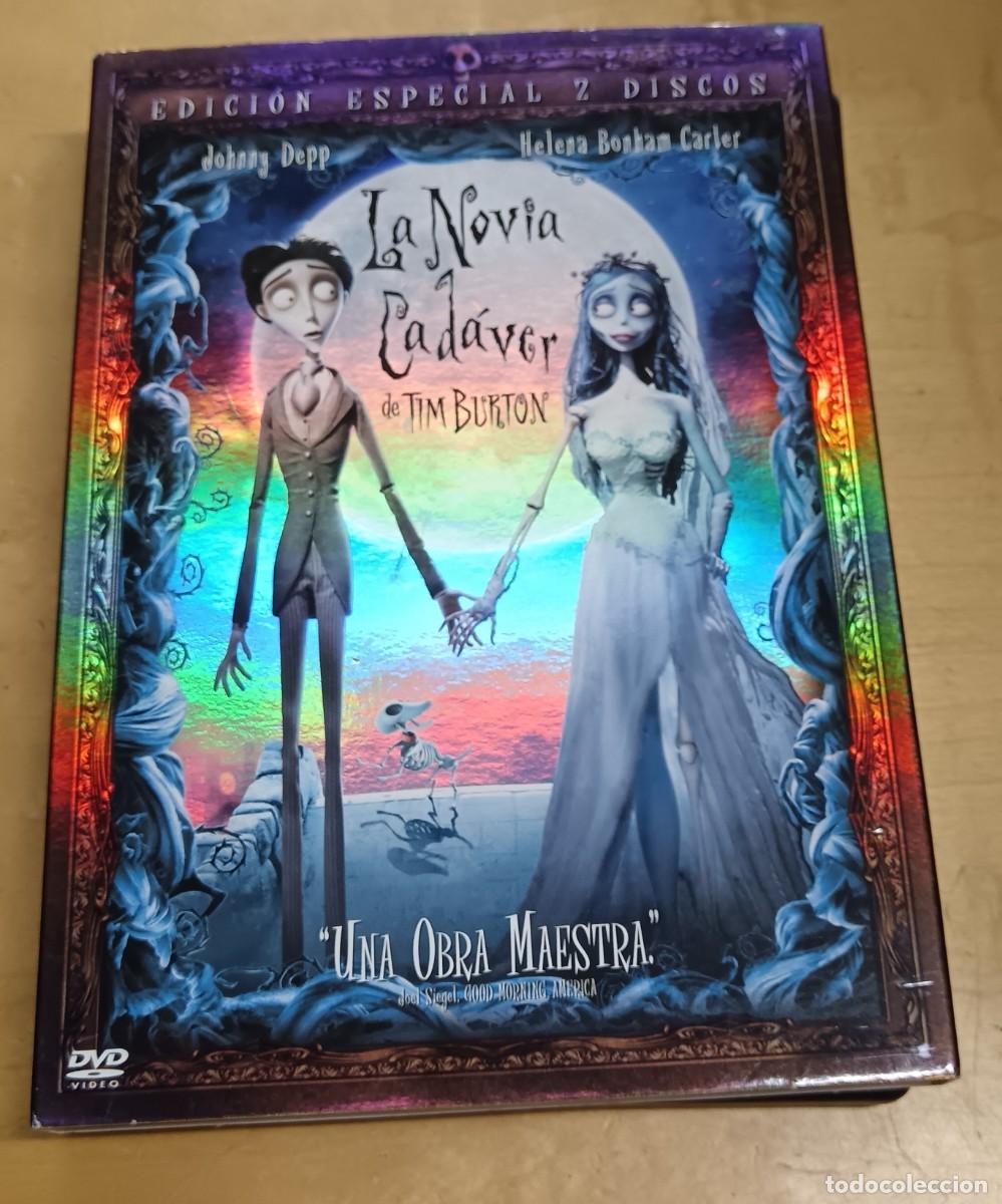 Cine: DVD LA NOVIA CAD&Aacute;VER TIM BURTON JOHNNY DEPP HELENA BONHAM CARTER EDICI&Oacute;N ESPECIAL 2 DISCOS