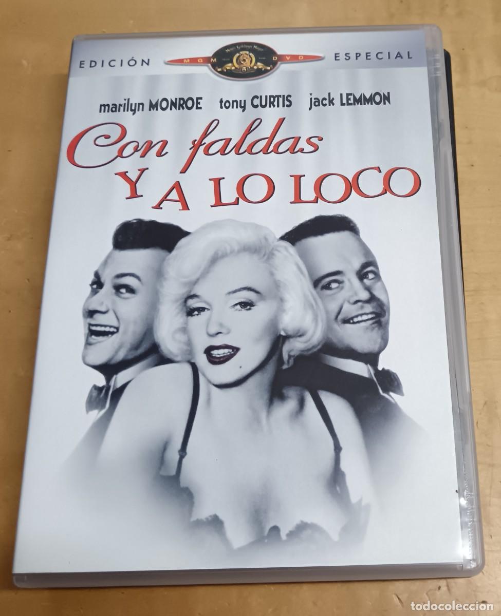 Cine: DVD CON FALDAS Y A LO LOCO MARILYN MONROE TONY CURTIS JACK LEMMON EDICI&Oacute;N ESPECIAL