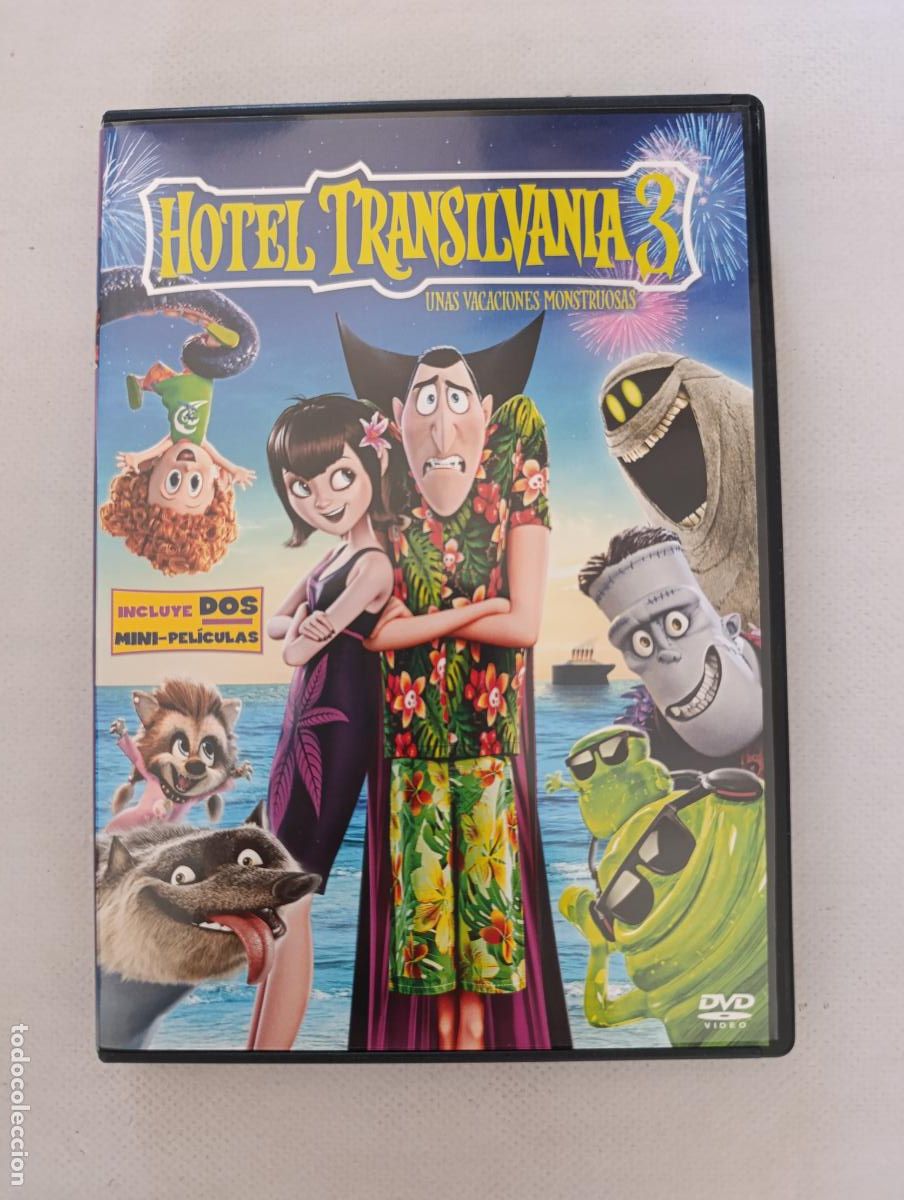 Cine: DVD HOTEL TRANSILVANIA 3 - UNAS VACACIONES MONSTRUOSAS (F4w)