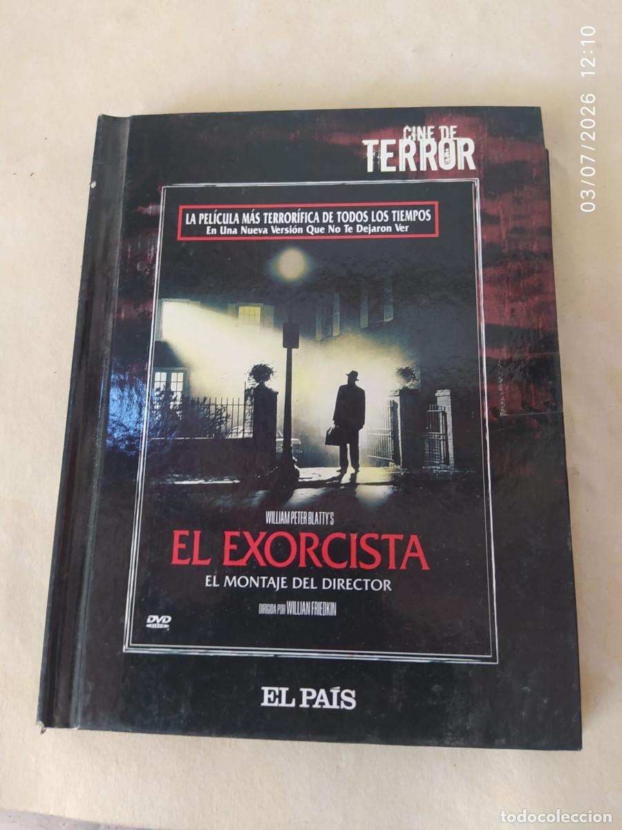 Cine: dvd el exorcista de el pais con su librito