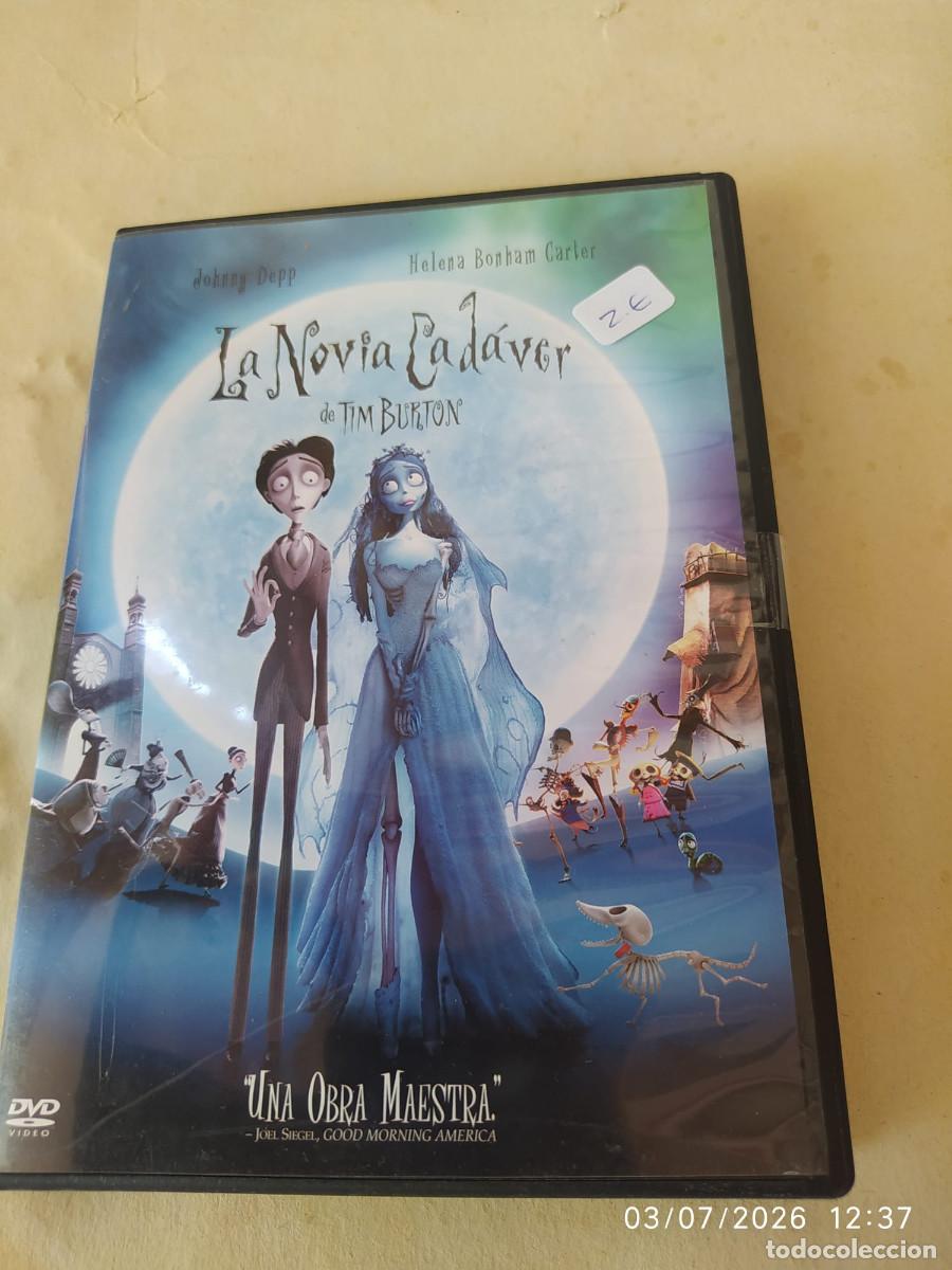 Cine: dvd la novia cadaver