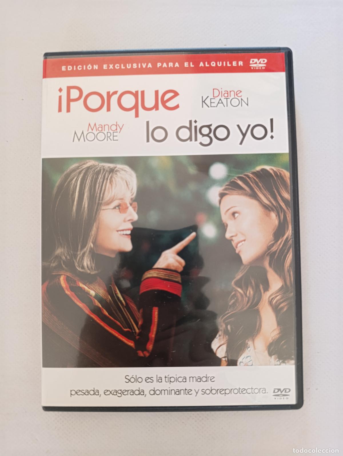 Cine: DVD &iexcl;PORQUE LO DIGO YO! - EDICION DE ALQUILER - DIANE KEATON - LEER DESCRIPCION (I4)