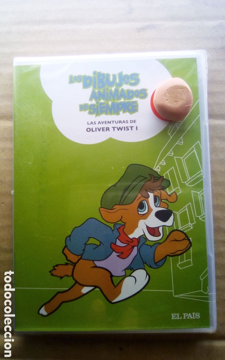 Cine: DVD. Los dibujos animados de siempre: las aventuras de Oliver Twist I. Colecci&oacute;n El Pa&iacute;s. A&ntilde;o 2009.