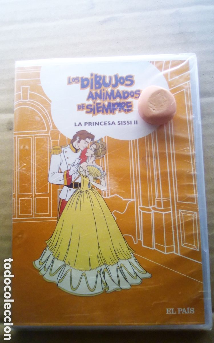 Cine: DVD. Los dibujos animados de siempre: la princesa Sissi II. Colecci&oacute;n El Pa&iacute;s. A&ntilde;o 2009. Caja slim.