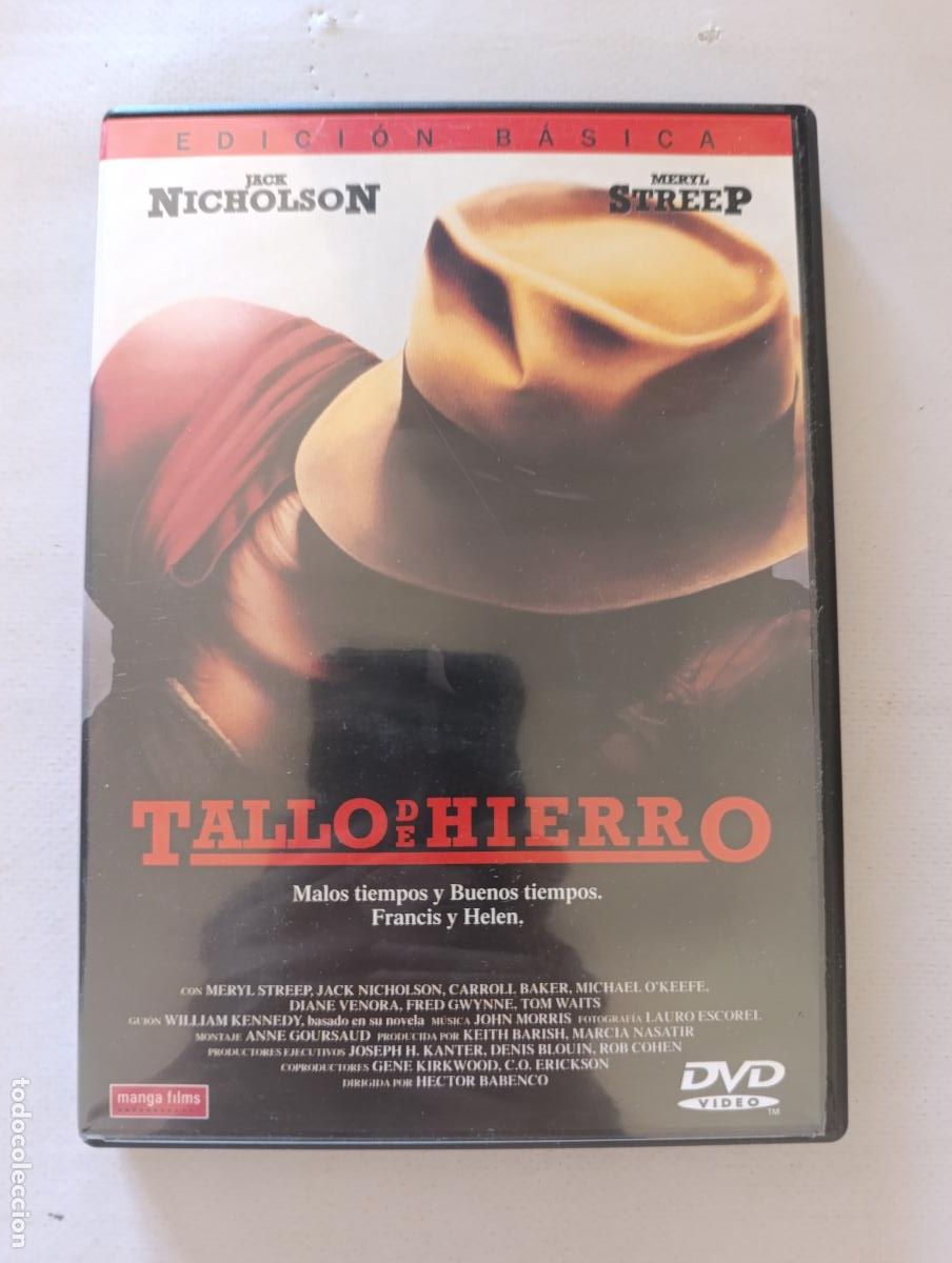 Cine: DVD TALLO DE HIERRO - JACK NICHOLSON, MERYL STREEP (J4)