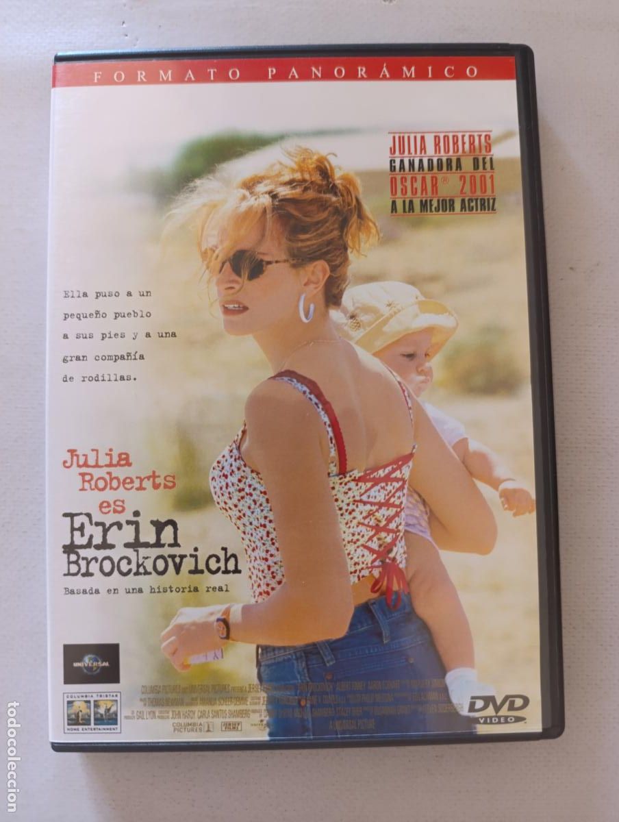 Cine: DVD ERIN BROCKOVICH - JULIA ROBERTS (J4)