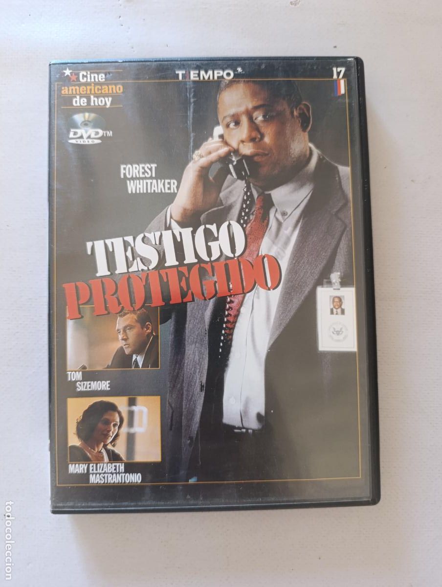 Cine: DVD TESTIGO PROTEGIDO - FOREST WHITAKER (J4)