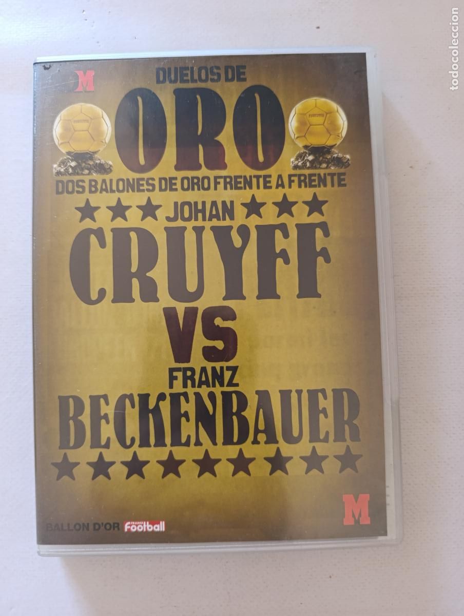 Cine: DVD DUELOS DE ORO - JOHAN CRUYFF VS FRANZ BECKENBAUER (K4)