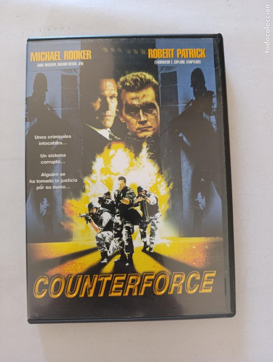 Cine: DVD COUNTERFORCE - MICHAEL ROOKER, ROBERT PATRICK (L4)