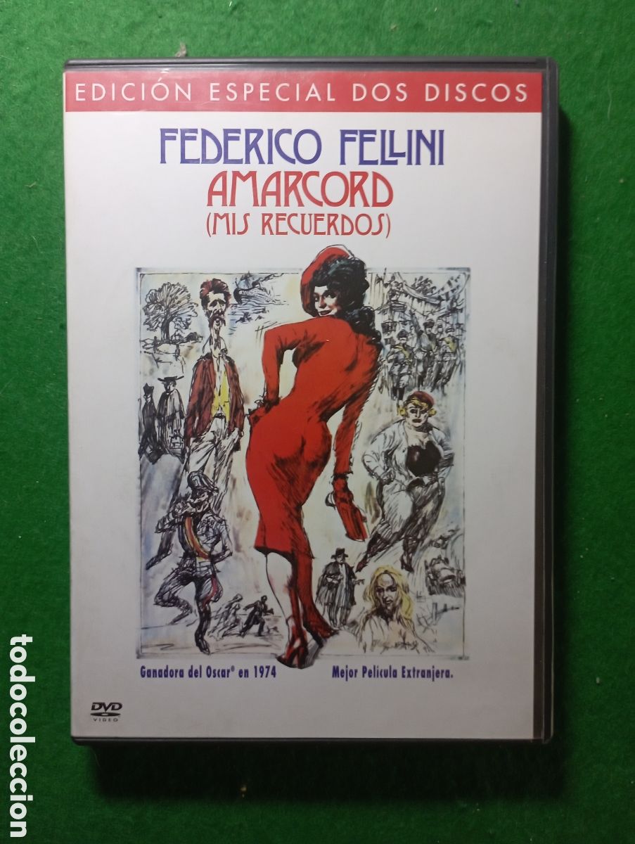 Cine: dvd pelicula de Federico Fellini Amarcord edicion especial 2 dvds