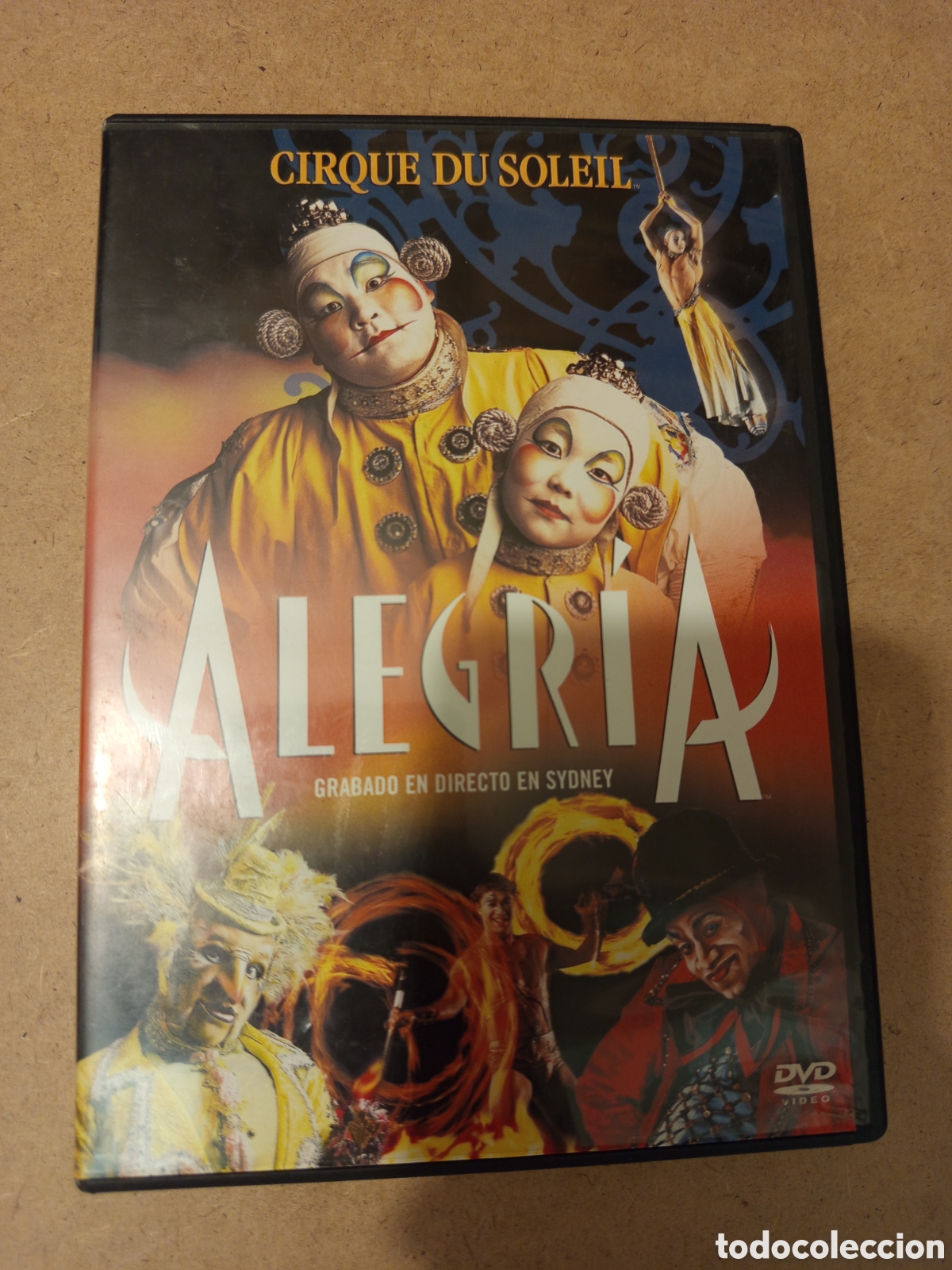 Cinema: ALEGRIA. GRABADO EN DIRECTO EN SYDNEY (DVD) CIRQUE DU SOLEIL