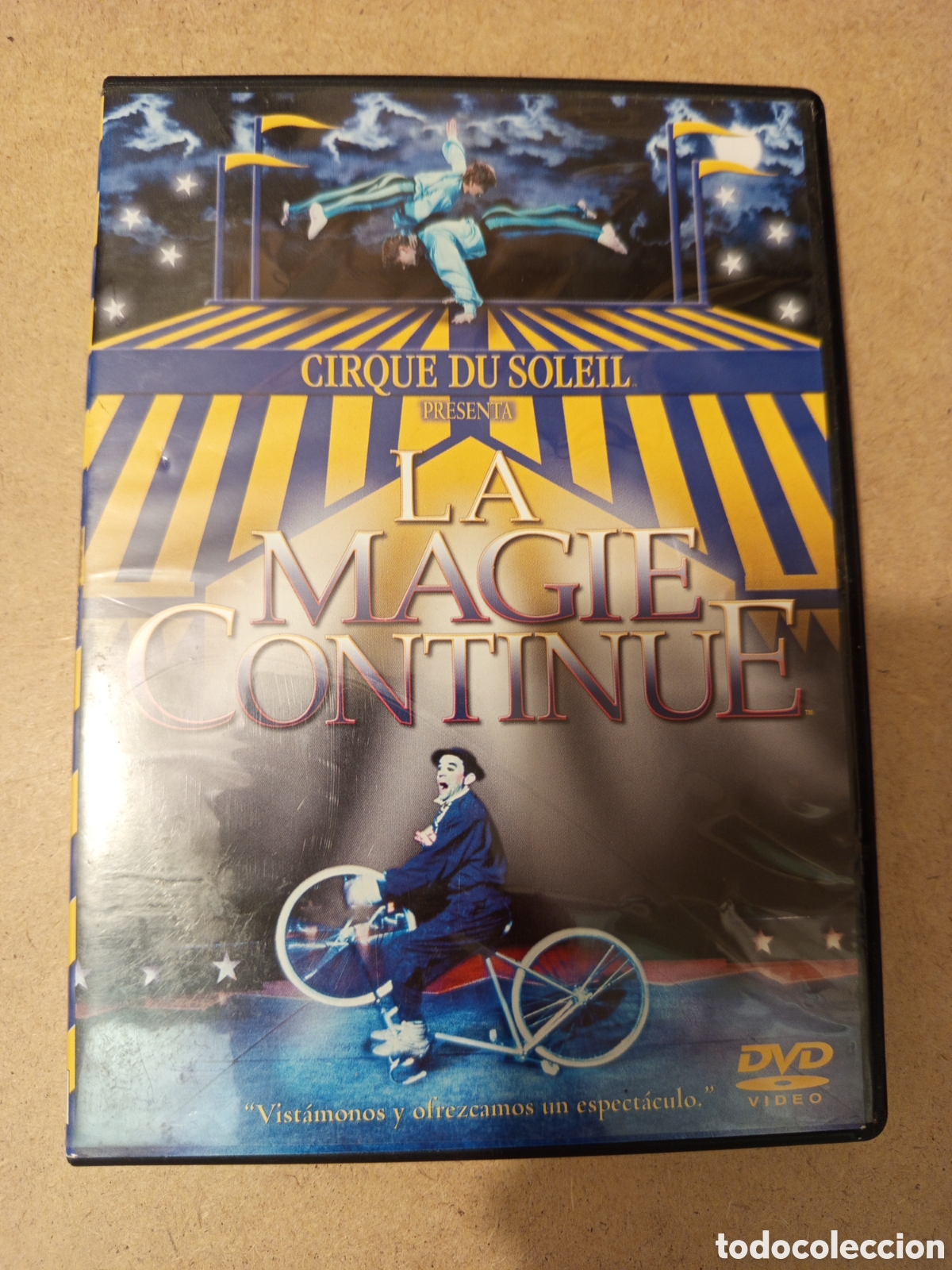 Cine: LA MAGIE CONTINUE (DVD) CIRQUE DU SOLEIL