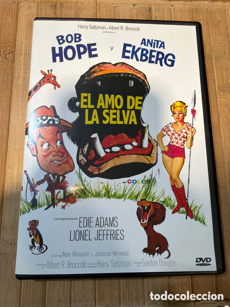 Cine: El Amo de la selva DVD SEMINUEVO