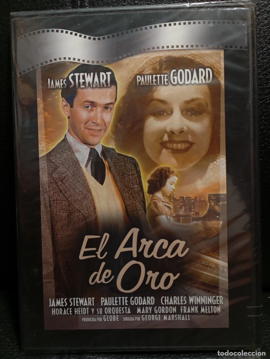 Cine: EL ARCA DE ORO - DVD - CAJA FINA - JAMES STEWART - PAULETTE GODARD