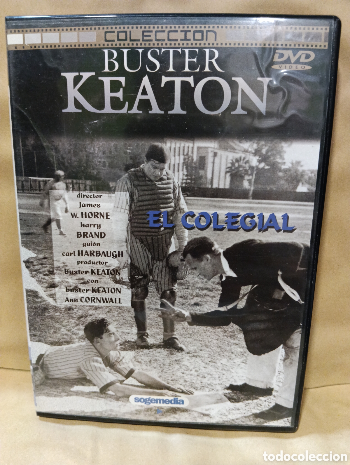 Cine: El colegial (Buster Keaton) - DVD seminuevo
