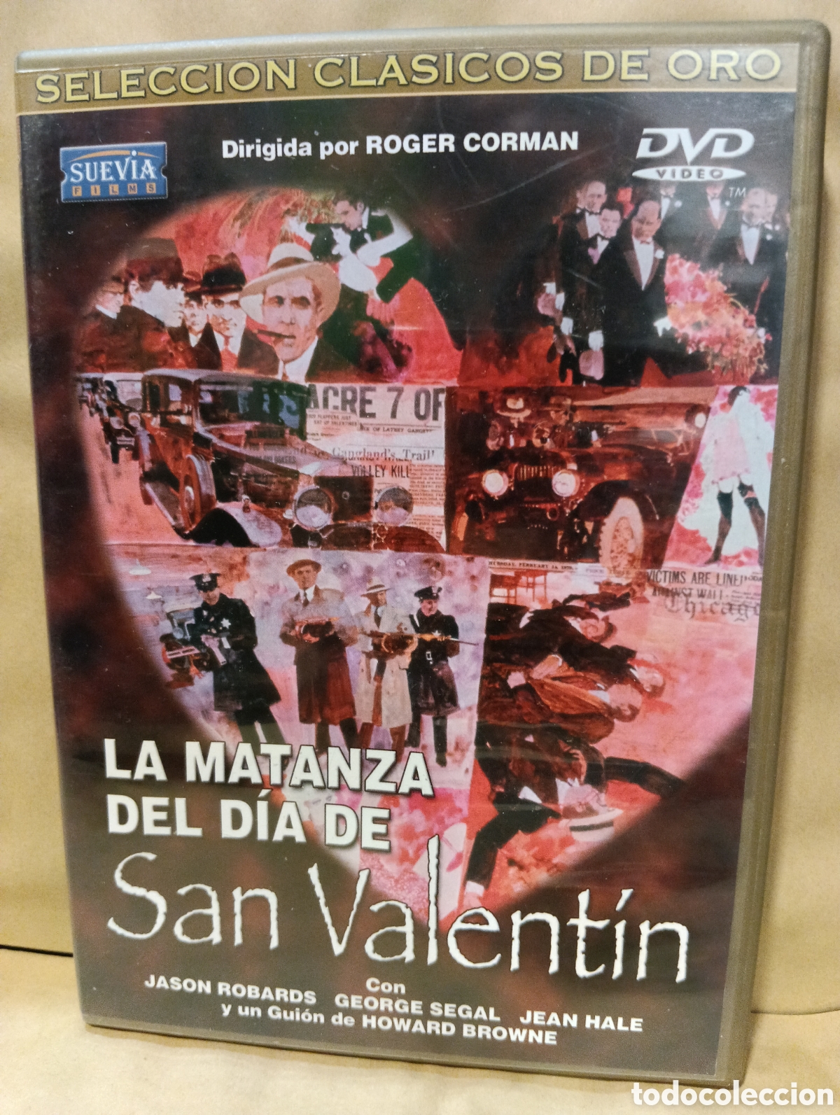 Cine: La matanza del d&iacute;a de San Valent&iacute;n -DVDs seminuevo