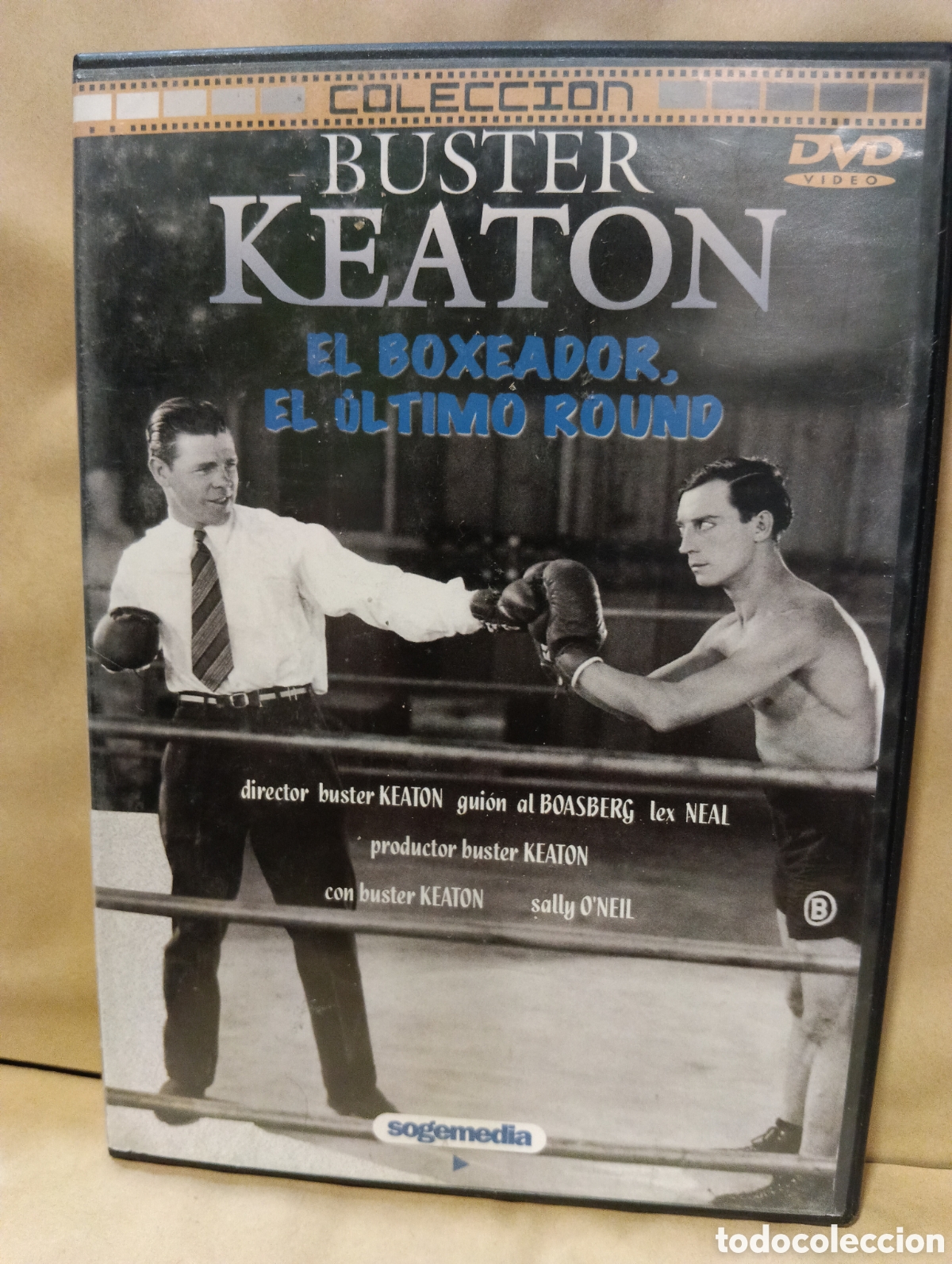 Cine: El boxeador, el &uacute;ltimo round (Buster Keaton) - DVD seminuevo