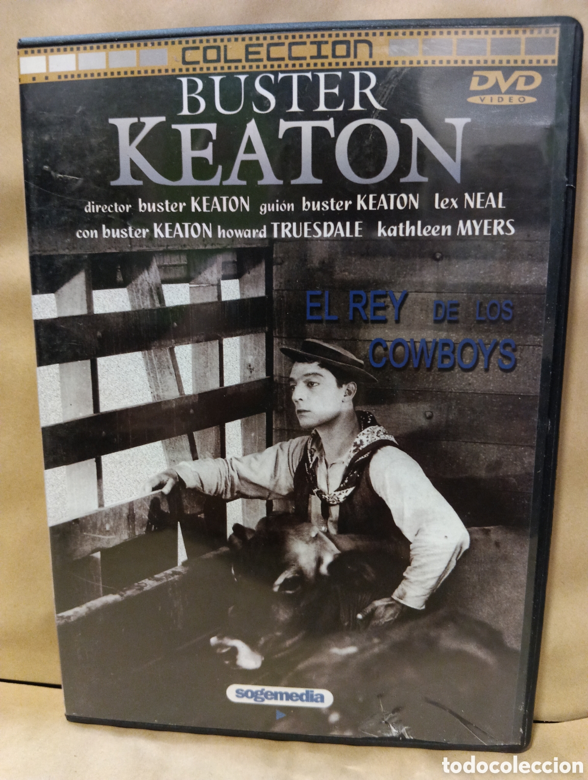 Cine: El rey de los cowboys (Buster Keaton) -DVD seminuevo