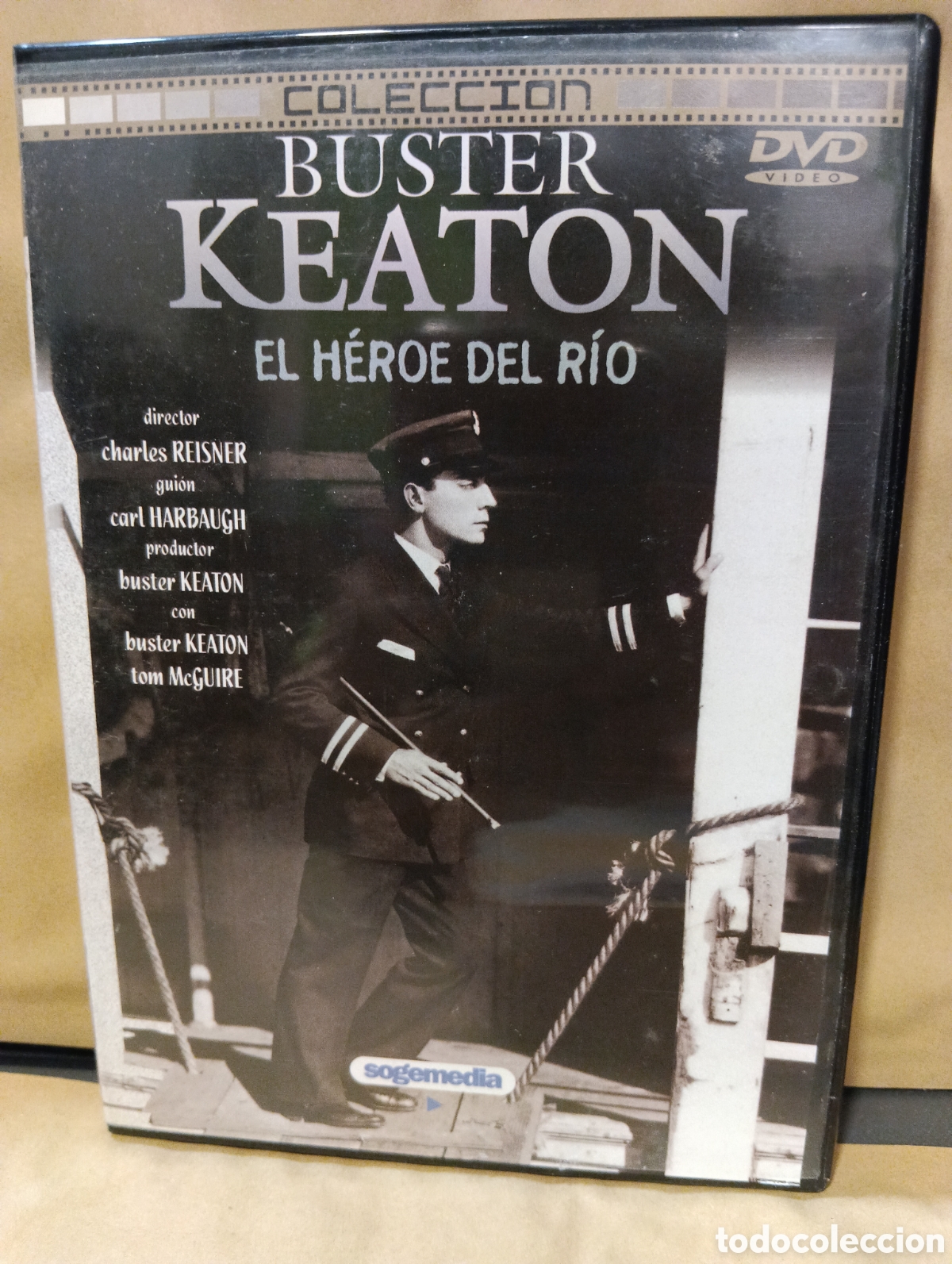 Cine: El h&eacute;roe del r&iacute;o ( Buster Keaton ) -DVD seminuevo