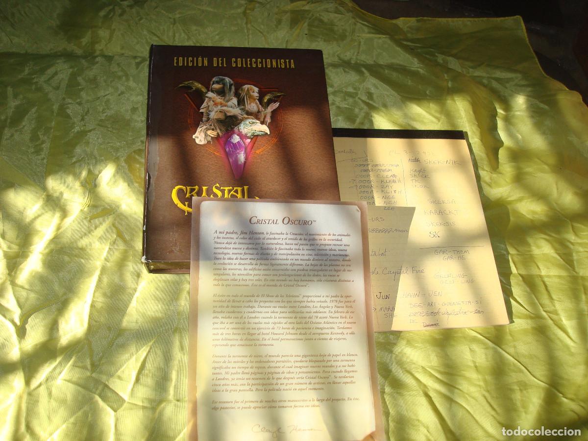 Cine: CRISTAL OSCURO. EDICION COLECCIONISTA. DVD + LIBRETO
