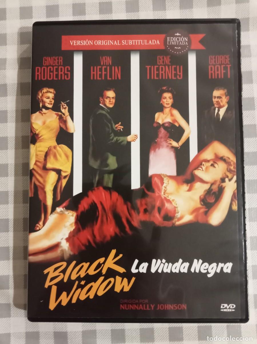 Cine: PEL&Iacute;CULA: LA VIUDA NEGRA (1954). EDICI&Oacute;N LIMITADA. VOSE. MUY RARA Y DIFICIL DE ENCONTRAR
