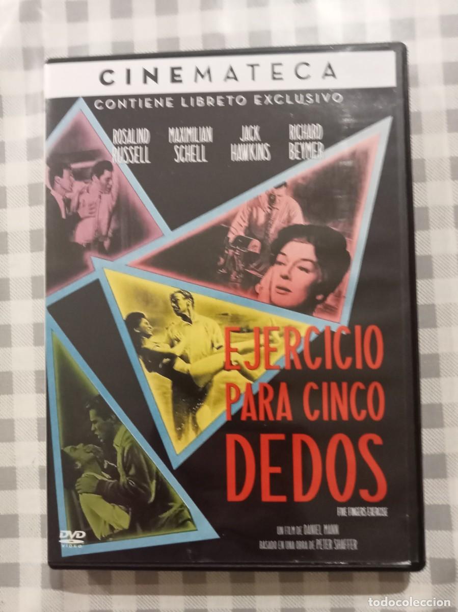 Cine: PEL&Iacute;CULA: EJERCICIO PARA CINCO DEDOS (1962).CINEMATECA. TOTALMENTE NUEVA