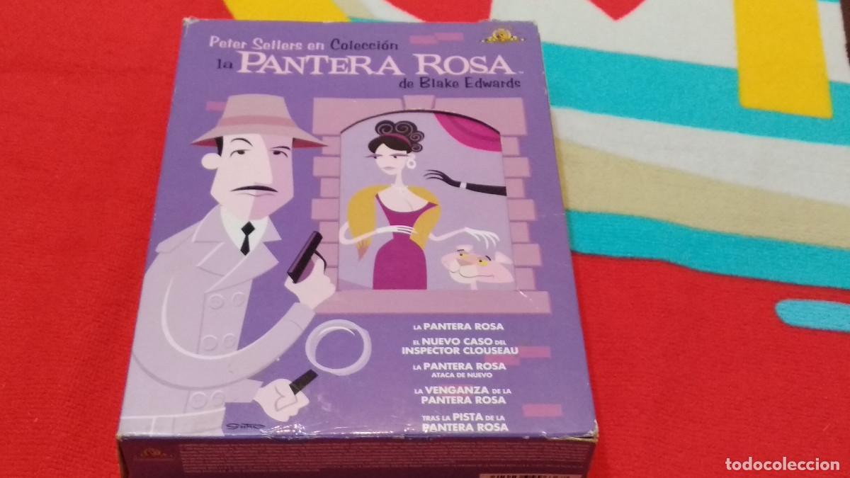 Cine: COLECCION LA PANTERA ROSA - 6 DVD - 5 PELICULAS - BLAKE EDWARDS - PETER SELLERS - VER FOTOS