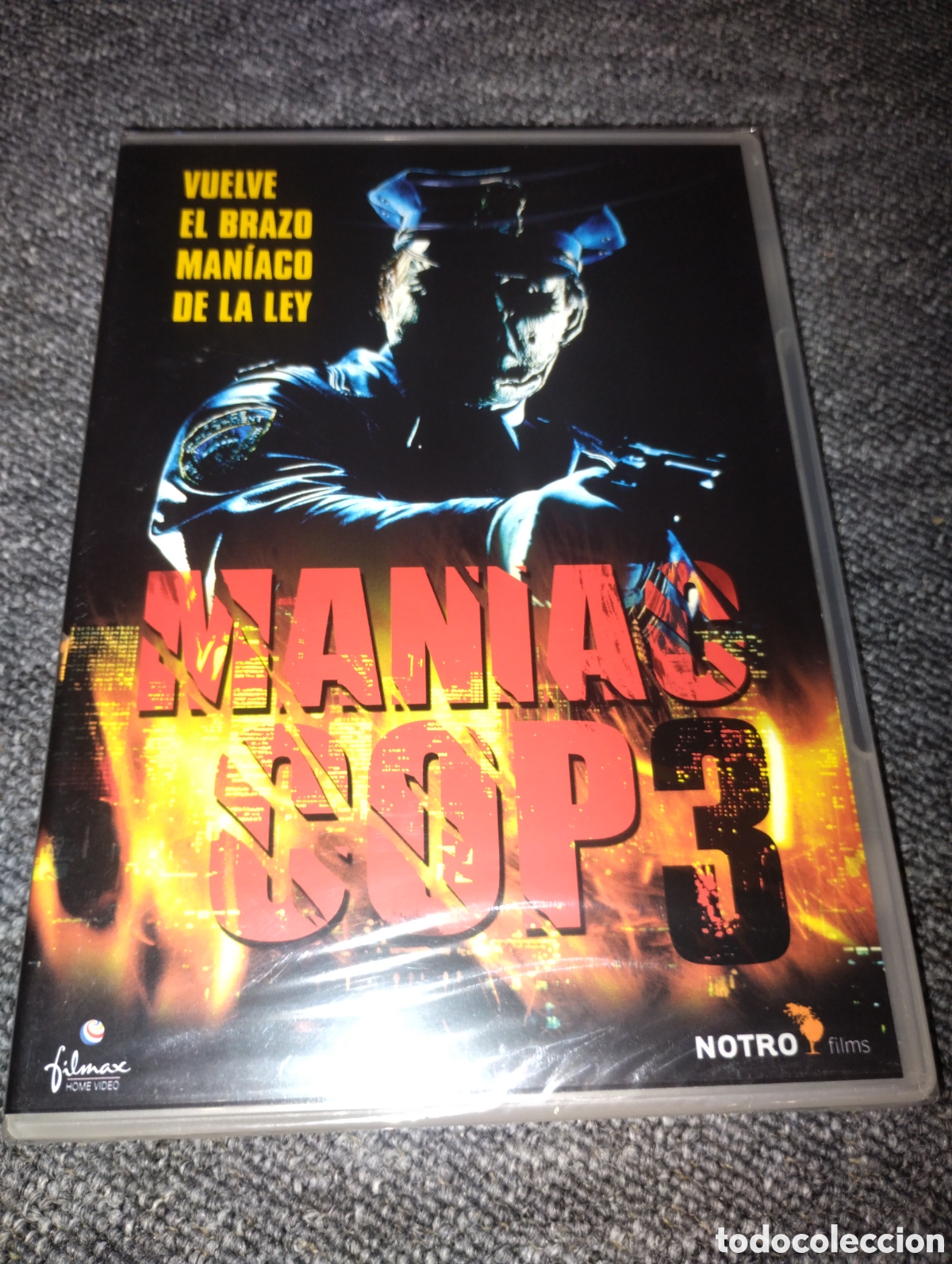 Cine: Man&iacute;aco cop DVD precintado