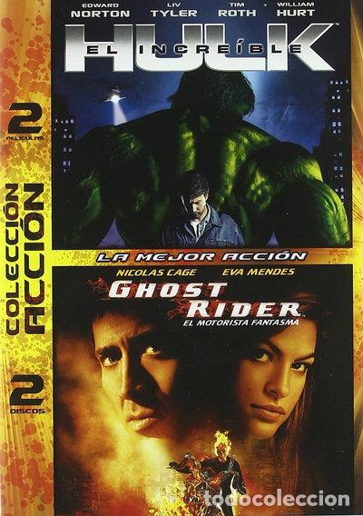 Cine: El incre&iacute;ble Hulk / Ghost Rider: Motorista Fantasma- 8414533073554