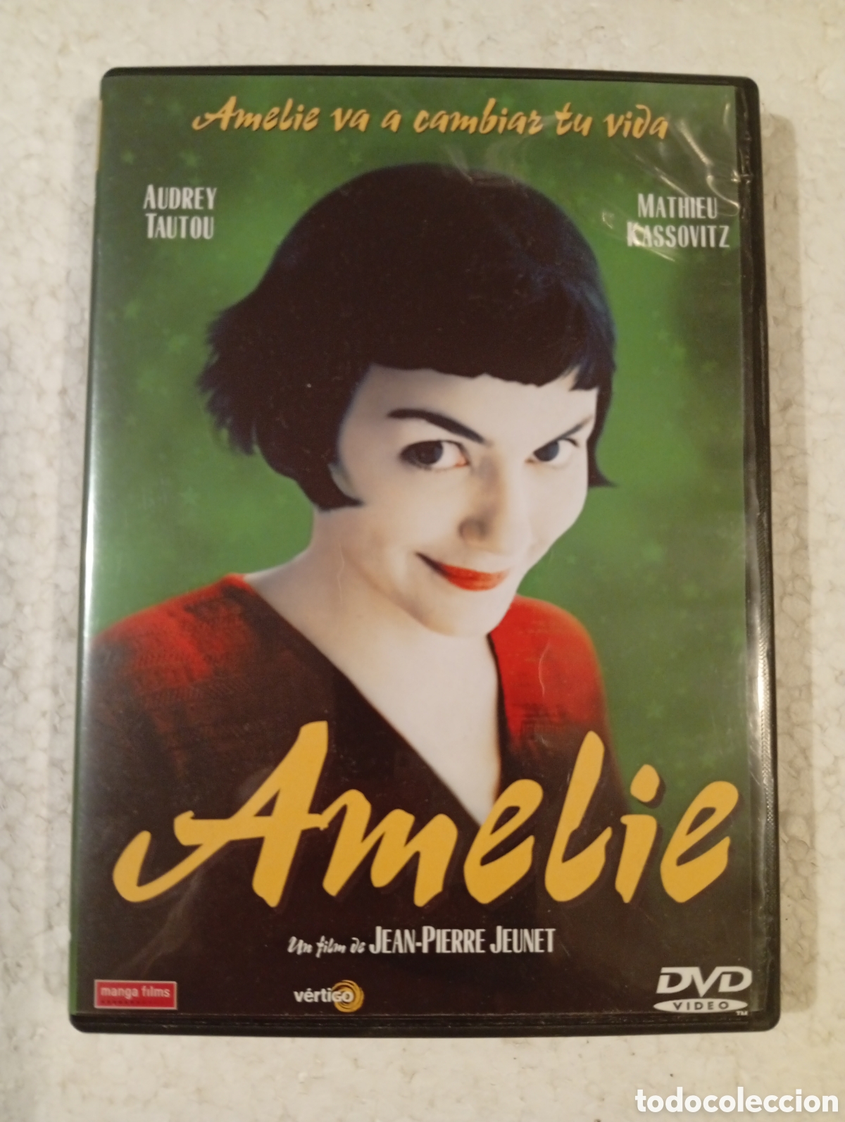 Cine: 1 DVD. AMELIE. JEAN-PIERRE JEUNET.