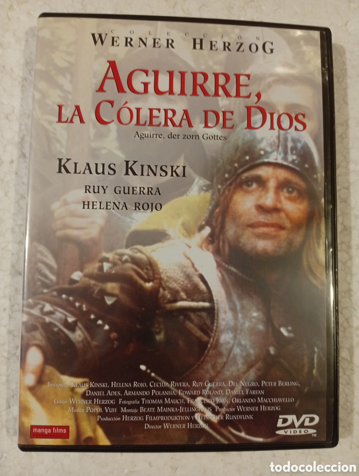 Cine: 1 DVD. AGUIRRE, LA C&Oacute;LERA DE DIOS. WERNER HERZOG.