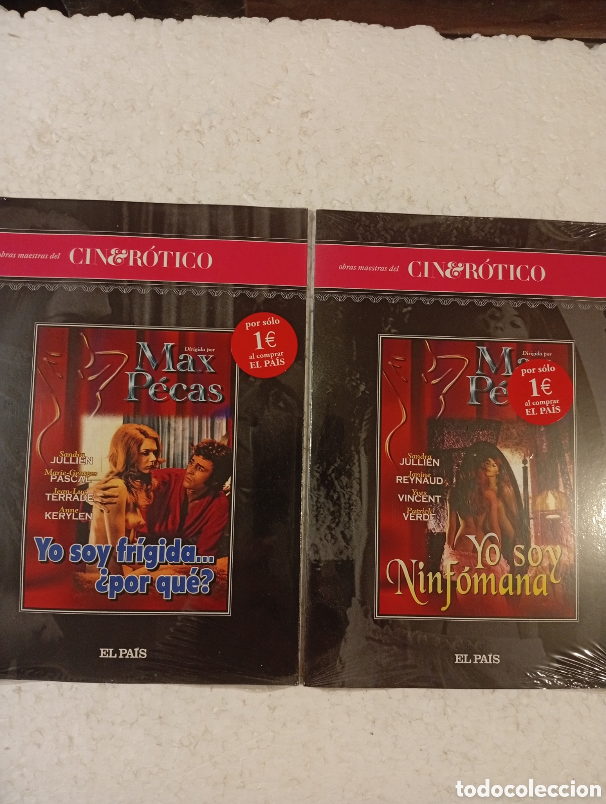 Cine: 2 DVD. MAX P&Eacute;CAS. YO SOY NINF&Oacute;MANA. YO SOY FR&Iacute;GIDA... &iquest;POR QU&Eacute;? PRECINTADOS.