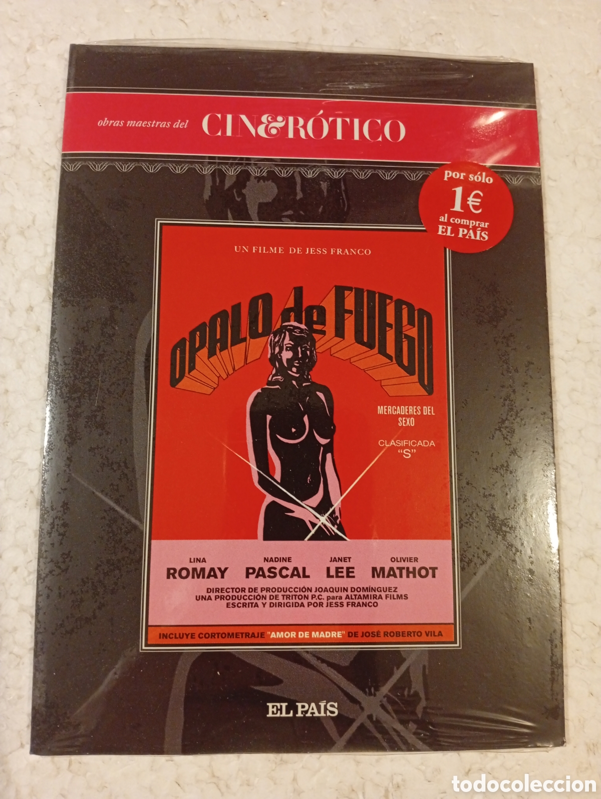 Cine: 1 DVD. &Oacute;PALO DE FUEGO, MERCADERES DEL SEXO. JESS FRANCO.