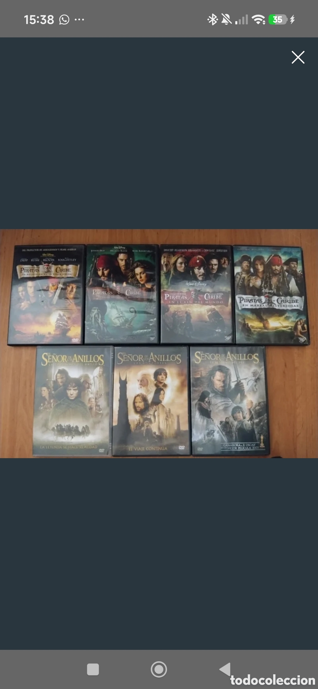Cine: Saga Piratas y se&ntilde;or de los anillos