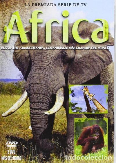Cine: Pack &Aacute;frica 1: Elefantes + Orangutanes + Los Animales M&aacute;s Grandes- 5711053013095