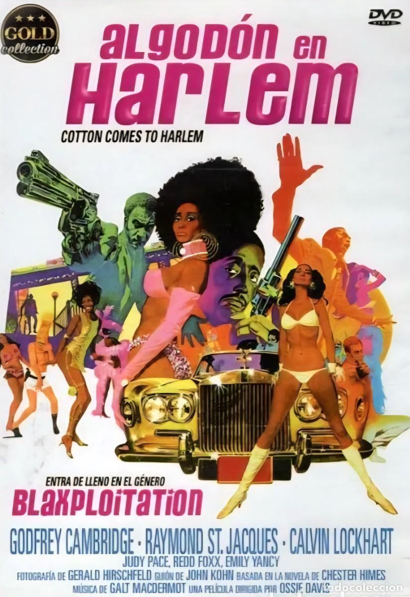 Cine: Dvd ALGOD&Oacute;N EN HARLEM (COTTON COMES TO HARLEM) DESCATALOGADO CON GODFREY CAMBRIDGE pocos dvds