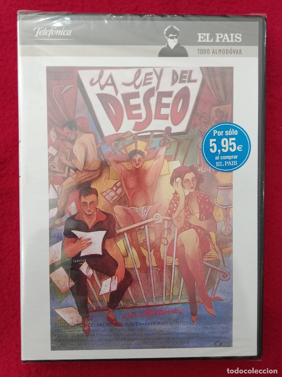 Cine: La Ley del Deseo - Pedro Almod&oacute;var - Pel&iacute;cula DVD - Cine Espa&ntilde;ol - Precintada