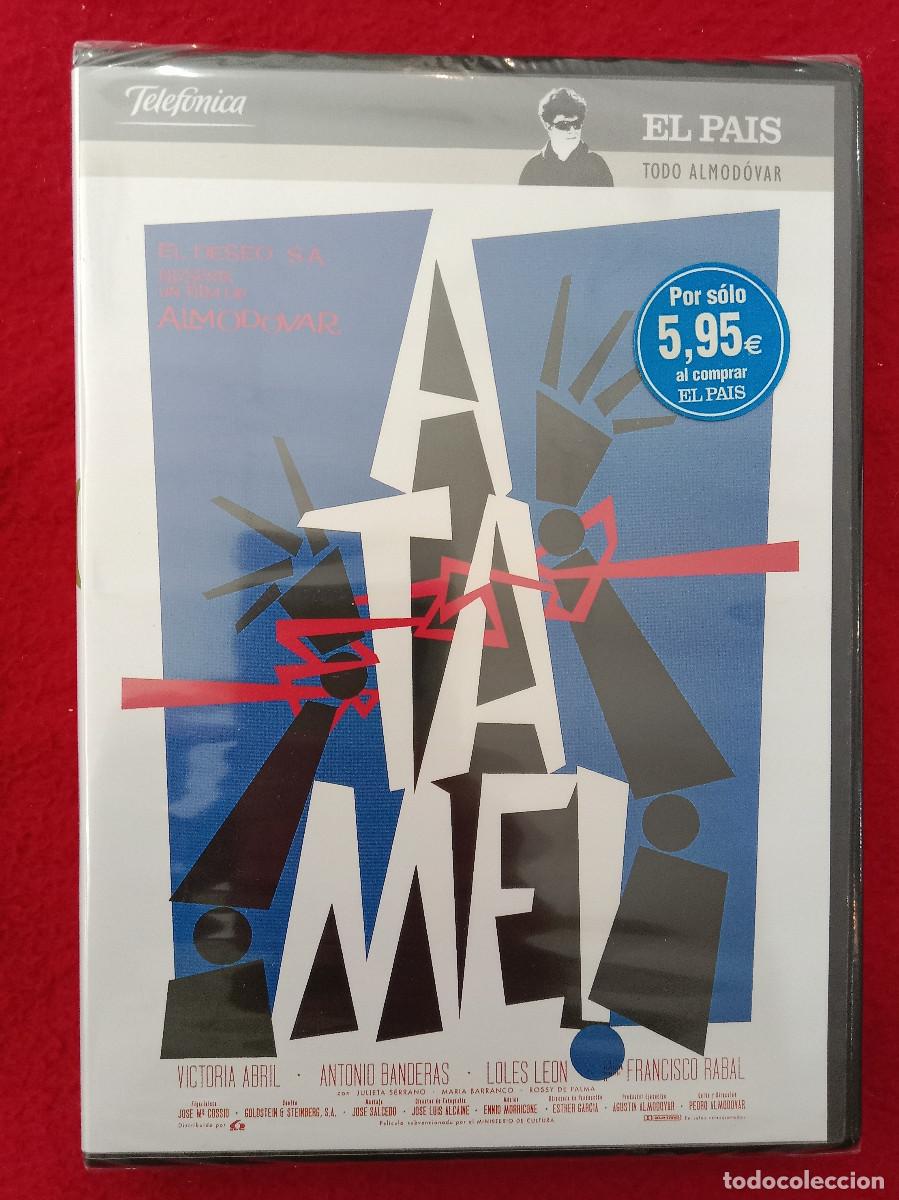 Cine: Atame! - Pedro Almod&oacute;var - Pel&iacute;cula DVD - Cine Espa&ntilde;ol - Precintada