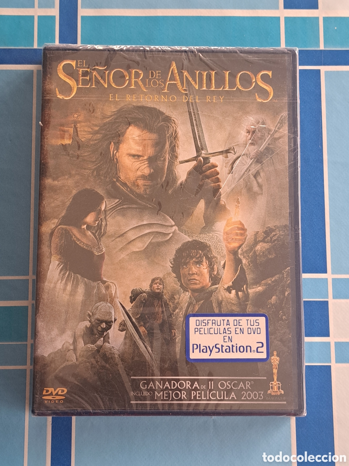 Cine: PELICULA DVD EL SE&Ntilde;OR DE LOS ANILLOS EL RETORNO DEL REY PRECINTADA